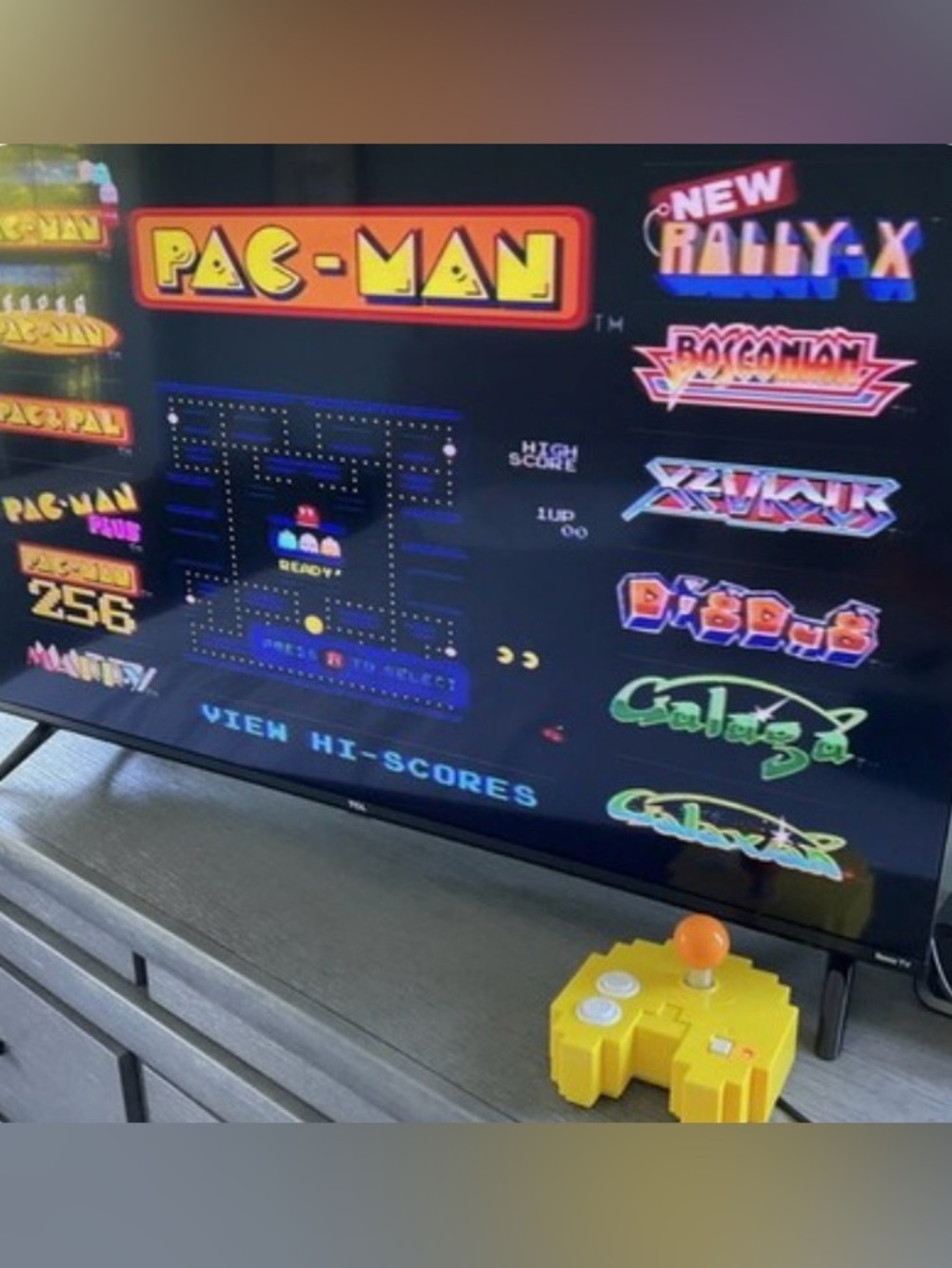 Pac Man Connect & Play Handheld Electronic Video Game NO BOX/INSTRUCTIONS - Picture 5 of 6